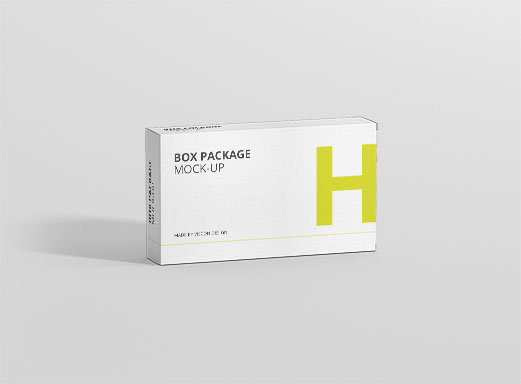 flat_rectangle_box_frontview | Free Mockup Ai
